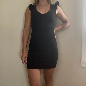Black formal dress